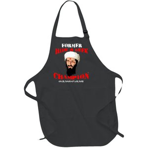 Former Hide and Seek Champion Osama Bin Laden Full-Length Apron With Pockets