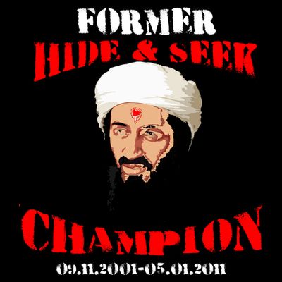 Former Hide and Seek Champion Osama Bin Laden T-Shirt