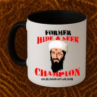 Former Hide and Seek Champion Osama Bin Laden Mug