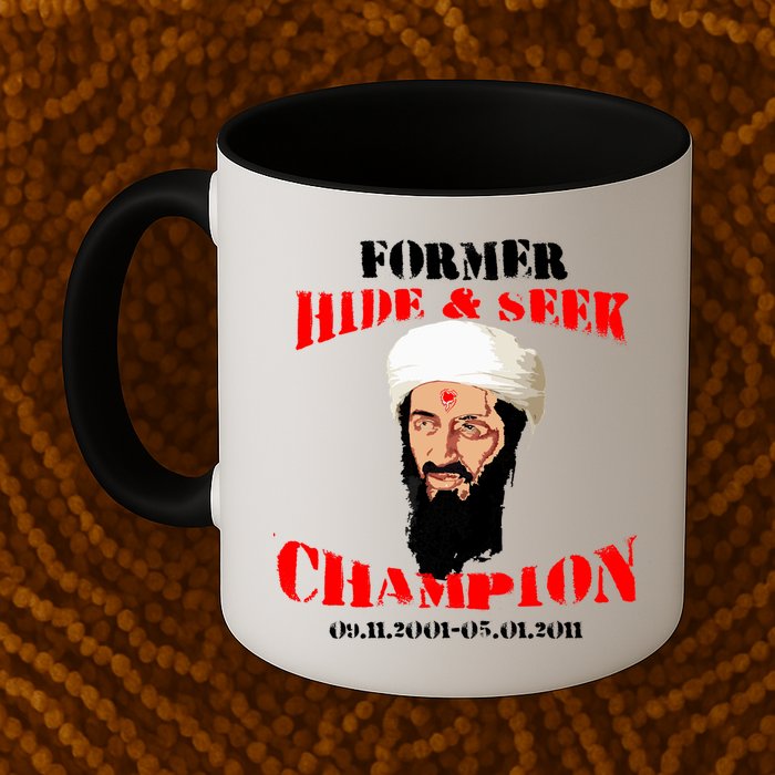 Former Hide and Seek Champion Osama Bin Laden Mug