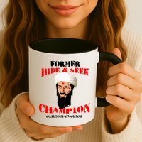 Former Hide and Seek Champion Osama Bin Laden Mug
