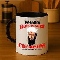 Former Hide and Seek Champion Osama Bin Laden Mug