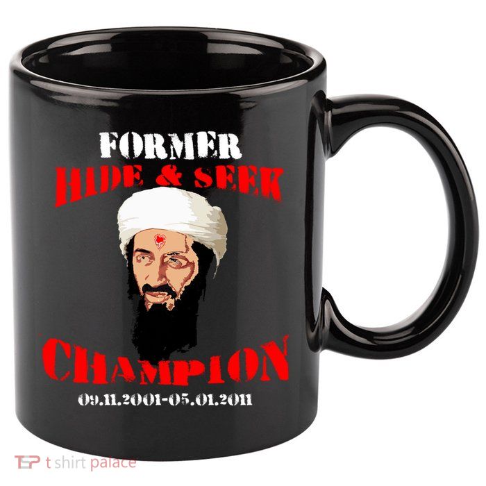 Former Hide and Seek Champion Osama Bin Laden 11oz C Handle Ceramic Mug