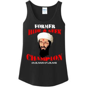 Former Hide and Seek Champion Osama Bin Laden Ladies Essential Tank