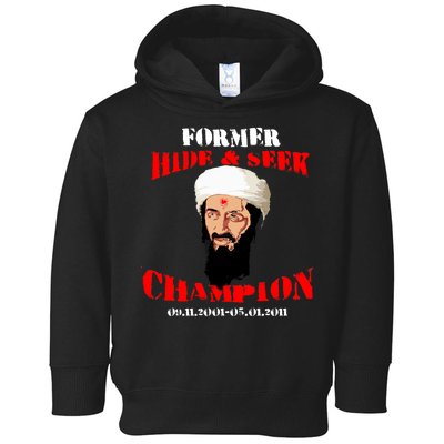 Former Hide and Seek Champion Osama Bin Laden Toddler Hoodie