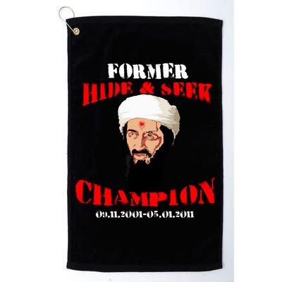 Former Hide and Seek Champion Osama Bin Laden Golf Towel
