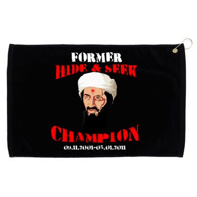 Former Hide and Seek Champion Osama Bin Laden Grommeted Golf Towel