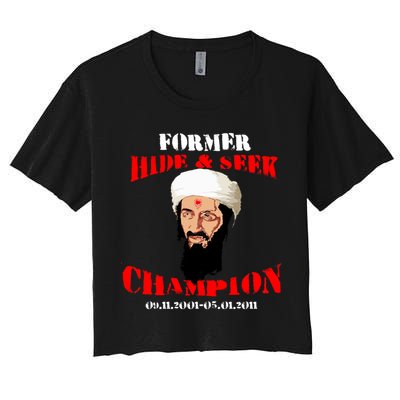 Former Hide and Seek Champion Osama Bin Laden Crop Top