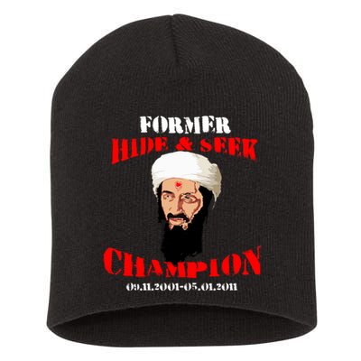 Former Hide and Seek Champion Osama Bin Laden Short Acrylic Beanie