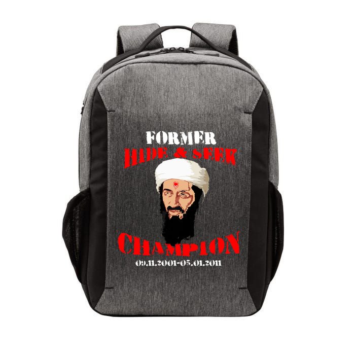Former Hide and Seek Champion Osama Bin Laden Vector Backpack