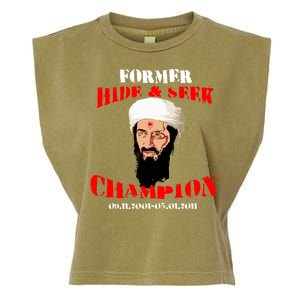 Former Hide and Seek Champion Osama Bin Laden Garment-Dyed Women's Muscle Tee