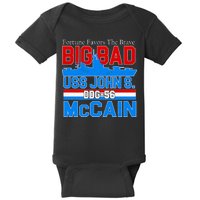 Fortune Favors The Brave DDG-56 USS John S. McCain Baby Bodysuit