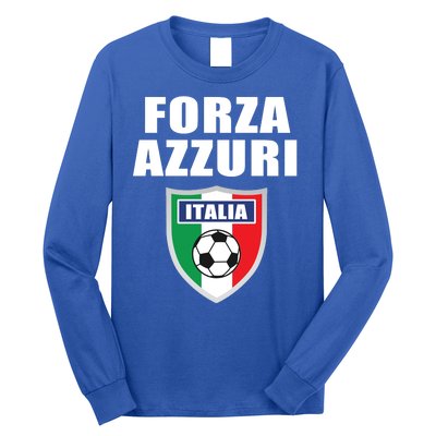 Forza Azzuri Italia Soccer Long Sleeve Shirt