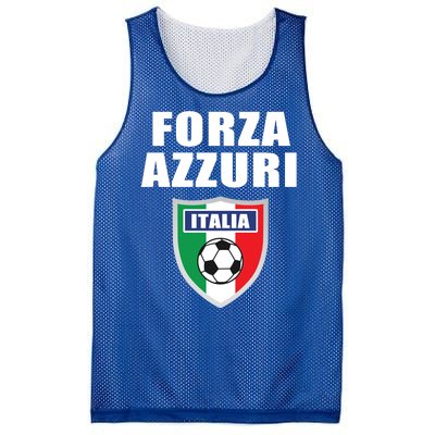 Forza Azzuri Italia Soccer Mesh Reversible Basketball Jersey Tank