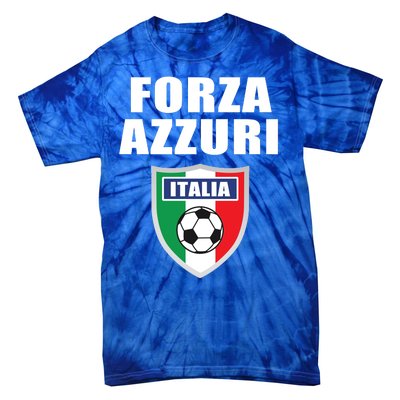 Forza Azzuri Italia Soccer Tie-Dye T-Shirt