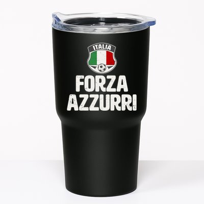 Forza Azzurri Italia Italy Football Soccer Tumbler