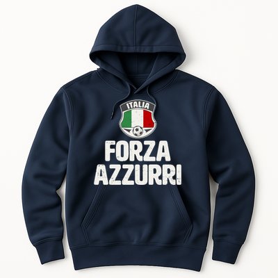 Forza Azzurri Italia Italy Football Soccer Hoodie