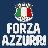 Forza Azzurri Italia Italy Football Soccer Toddler T-Shirt