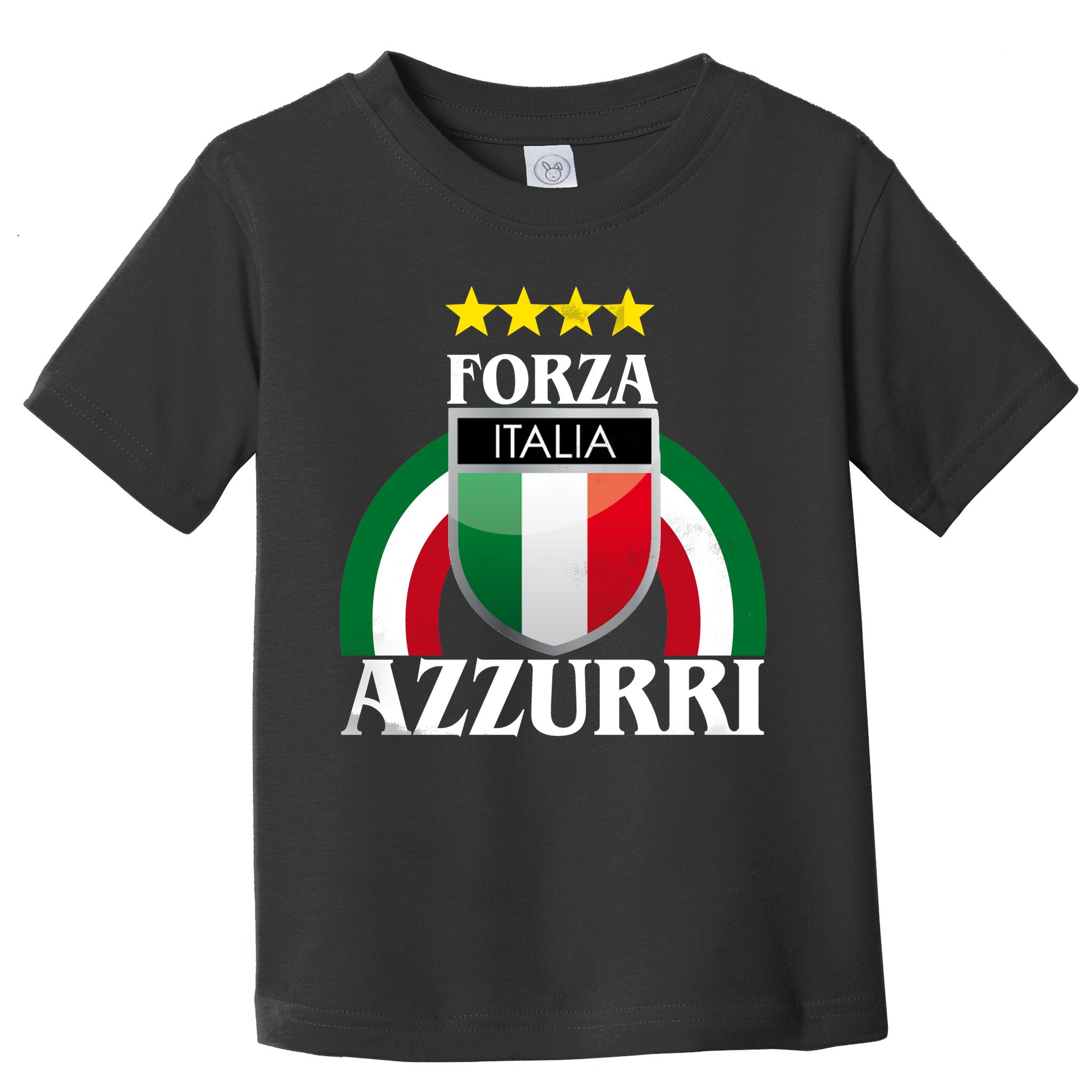 Forza Azzurri Italia Soccer Italian Team Flag 2021 Toddler T-Shirt