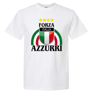 Forza Azzurri Italia Soccer Italian Team Flag 2021 Garment-Dyed Heavyweight T-Shirt