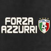 Forza Azzurri Italy Italia Soccer Team Fan Logo Hat