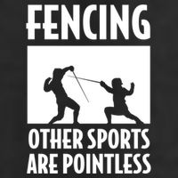 Fencing Other Sports Are Pointless Fencing Cool Gift Cool Comfort Performance Bucket Hat