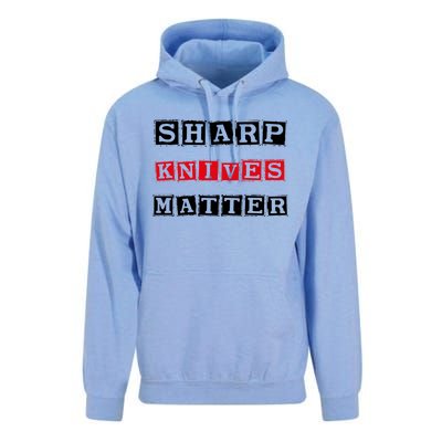 Funny Outfit Sharp Knives Matter Cool Gift Unisex Surf Hoodie