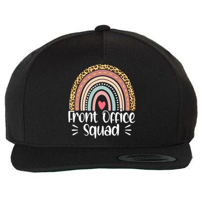 Front Office Squad Administrative Assistant School Secretary Wool Snapback Cap