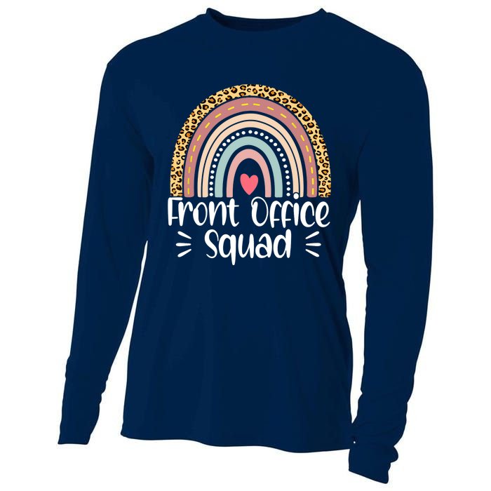 Front Office Squad Administrative Assistant School Secretary Cooling Performance Long Sleeve Crew