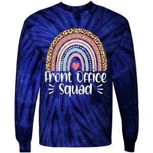 Front Office Squad Administrative Assistant School Secretary Tie-Dye Long Sleeve Shirt