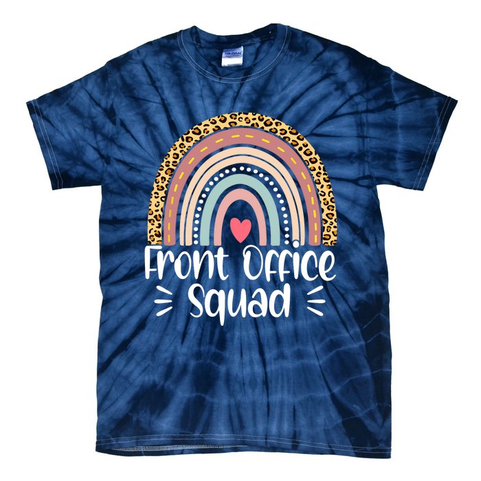 Front Office Squad Administrative Assistant School Secretary Tie-Dye T-Shirt