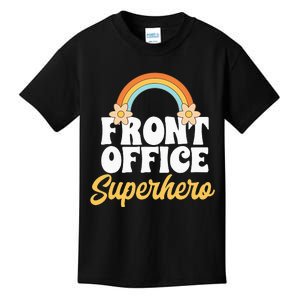 Front Office Superhero Secretary Administrative Assistant Kids T-Shirt