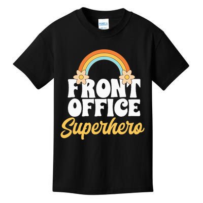 Front Office Superhero Secretary Administrative Assistant Kids T-Shirt