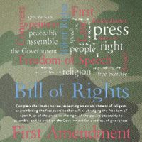 Freedom Of Speech American Bill Of Rights 1st Amendment Legacy Tie Dye Trucker Hat