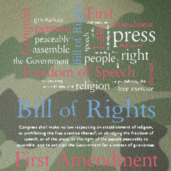 Freedom Of Speech American Bill Of Rights 1st Amendment Legacy Tie Dye Trucker Hat
