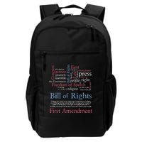 Freedom Of Speech American Bill Of Rights 1st Amendment Backpack