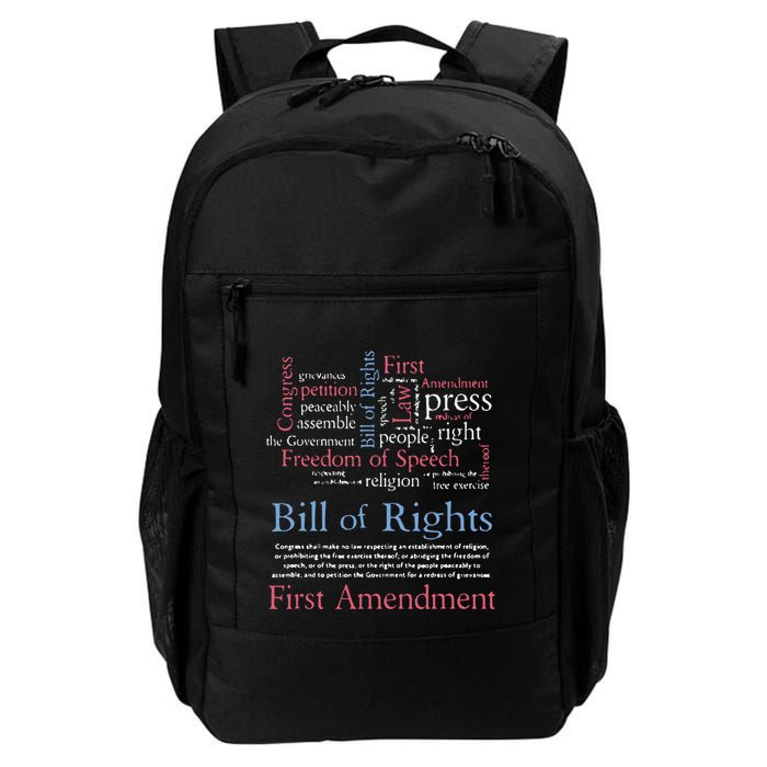 Freedom Of Speech American Bill Of Rights 1st Amendment Backpack