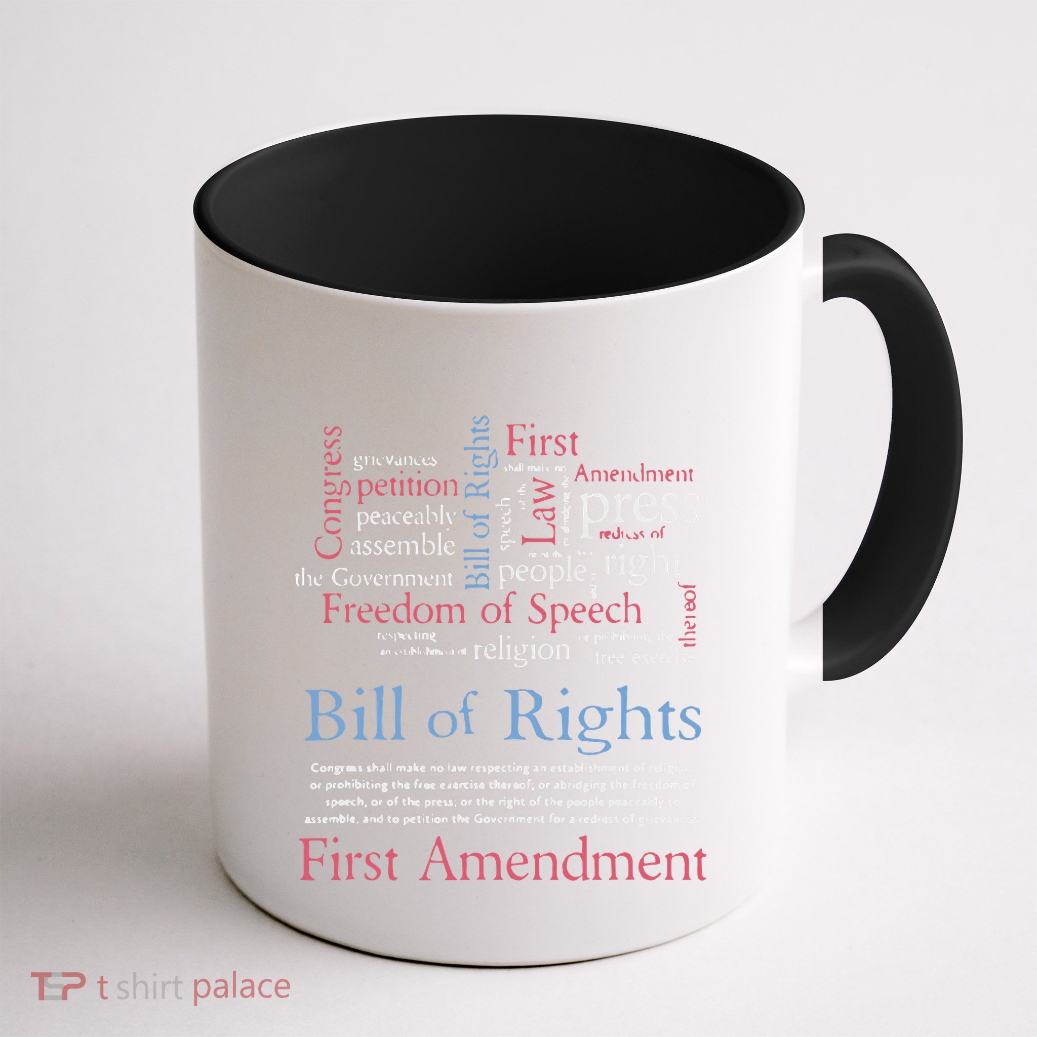 Freedom Of Speech American Bill Of Rights 1st Amendment Mug