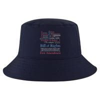 Freedom Of Speech American Bill Of Rights 1st Amendment Cool Comfort Performance Bucket Hat