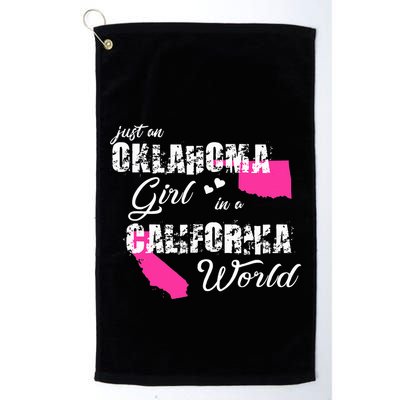 Funny Oklahoma S Just An Oklahoma Girl In A California Golf Towel