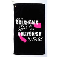 Funny Oklahoma S Just An Oklahoma Girl In A California Golf Towel