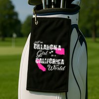 Funny Oklahoma S Just An Oklahoma Girl In A California Golf Towel