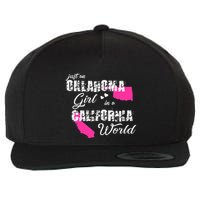 Funny Oklahoma S Just An Oklahoma Girl In A California Wool Snapback Cap