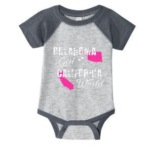 Funny Oklahoma S Just An Oklahoma Girl In A California Infant Baby Jersey Bodysuit