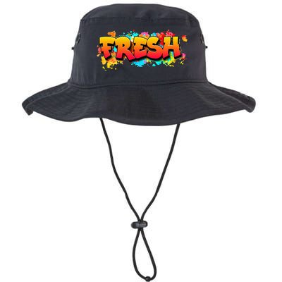 Fresh Old School Graffiti Style Funny Graffiti Graphic Legacy Cool Fit Booney Bucket Hat