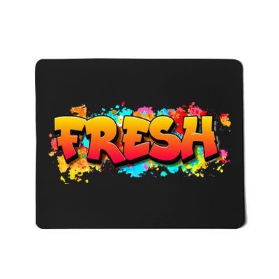 Fresh Old School Graffiti Style Funny Graffiti Graphic Mousepad