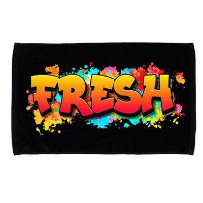 Fresh Old School Graffiti Style Funny Graffiti Graphic Microfiber Hand Towel