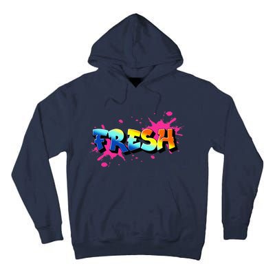 Fresh Old School Graffiti Style Funny Graffiti Graphic Tall Hoodie