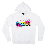 Fresh Old School Graffiti Style Funny Graffiti Graphic Hoodie