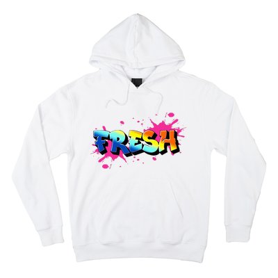 Fresh Old School Graffiti Style Funny Graffiti Graphic Hoodie